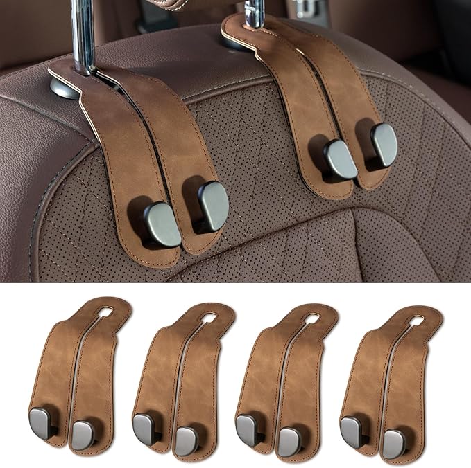 RideGlint™ Car Headrest Bag Hook