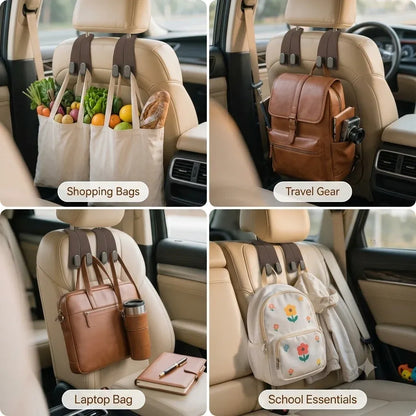 RideGlint™ Car Headrest Bag Hook