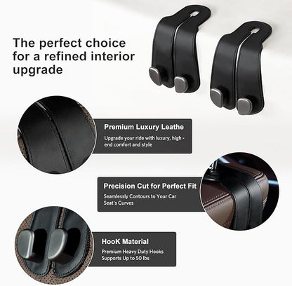 RideGlint™ Car Headrest Bag Hook