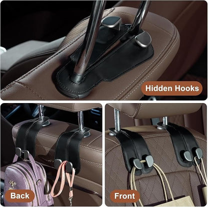 RideGlint™ Car Headrest Bag Hook